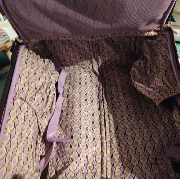 Vera Bradley Rolling Suitcase - Retired Pattern - Picture 10 of 16